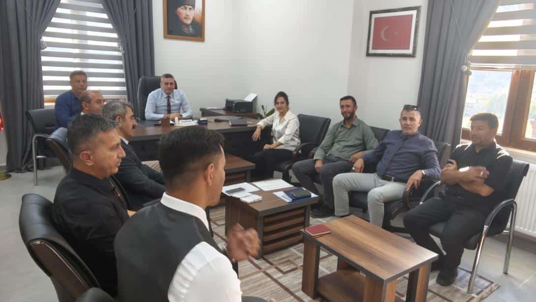 Nurhak İlçe Milli Eğitim Müdürlüğü Akademik Başarı Paylaşım ve Değerlendirme Toplantısı